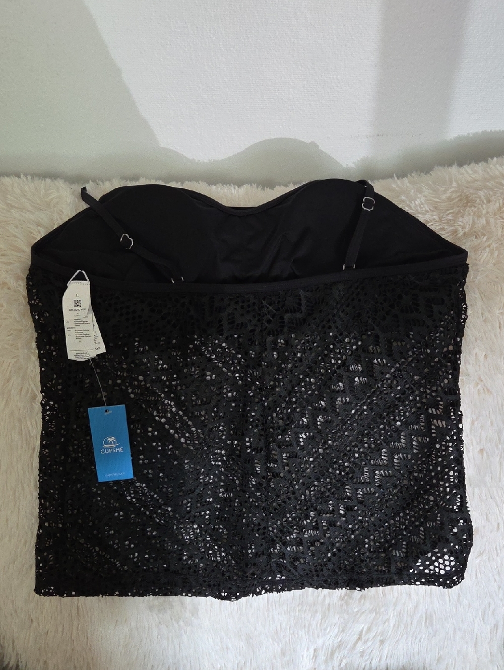 Cupshe Lace Swim Top - Picture 6 of 8